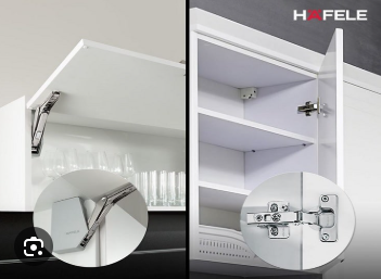 Bản lề inox Hafele cho tủ bếp