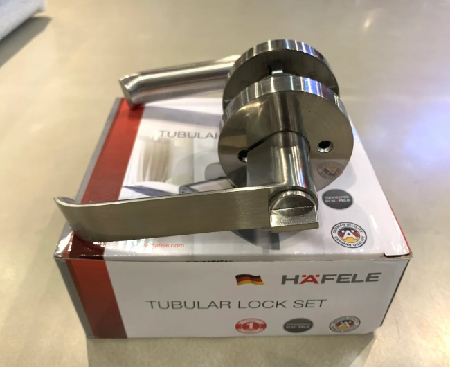 Khóa tay gạt Hafele cho cửa phòng